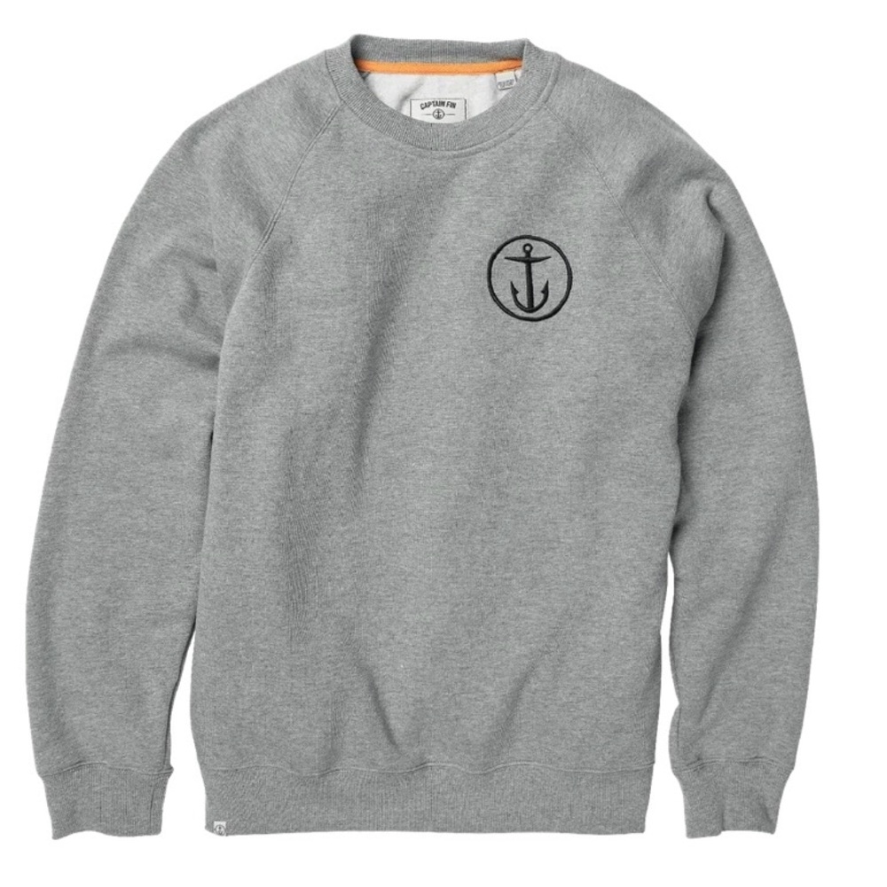 Captain Fin Co. Shweaty Anchor Crew Pullover Jumper Sweatshirt, Size XXL, NWT‎ - Picture 2 of 10